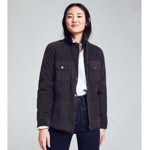 Faherty Acadia Corduroy Utility Jacket - Dark Navy
